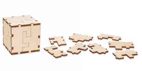 EWA Drewniane Puzzle 3D - Kostka EWA Drewniane Puzzle 3D - Kostka