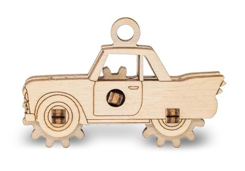 EWA Drewniane Puzzle 3D - Samochodzik EWA Drewniane Puzzle 3D - Samochodzik