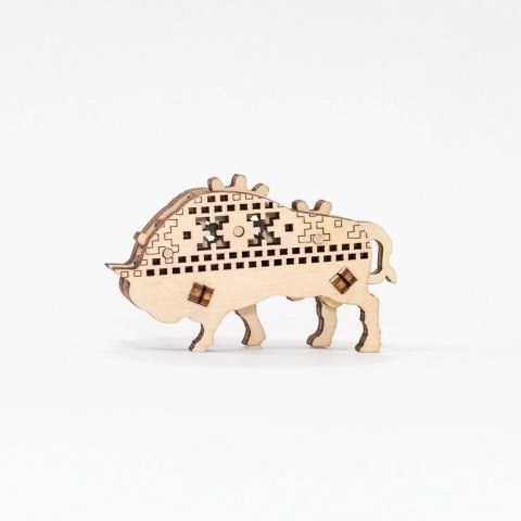 EWA Drewniane Puzzle 3D - Żubr EWA Drewniane Puzzle 3D - Żubr