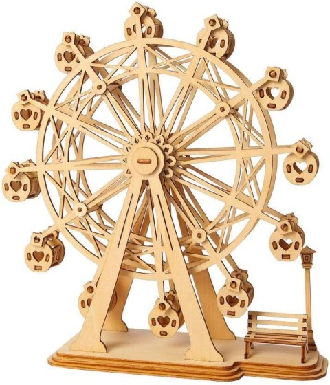 ROBOTIME Drewniane Puzzle 3D - Diabelski Młyn ROBOTIME Drewniane Puzzle 3D - Diabelski Młyn