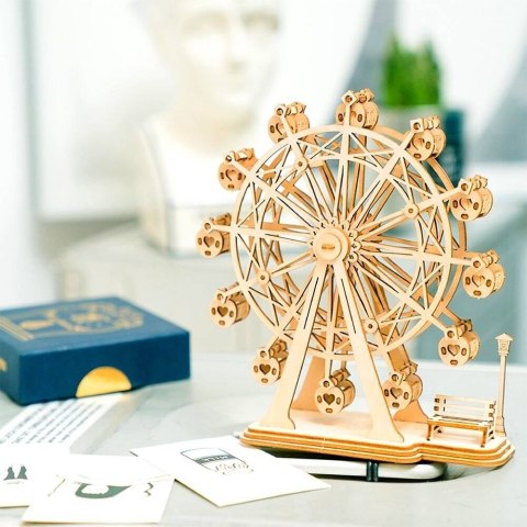 ROBOTIME Drewniane Puzzle 3D - Diabelski Młyn ROBOTIME Drewniane Puzzle 3D - Diabelski Młyn