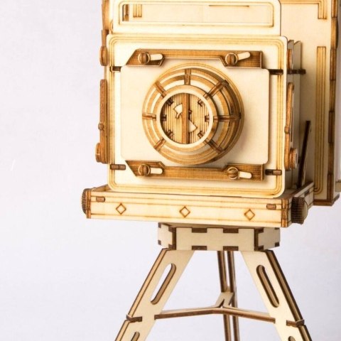ROBOTIME Drewniane Puzzle 3D - Organizer Kamera ROBOTIME Drewniane Puzzle 3D - Organizer Kamera