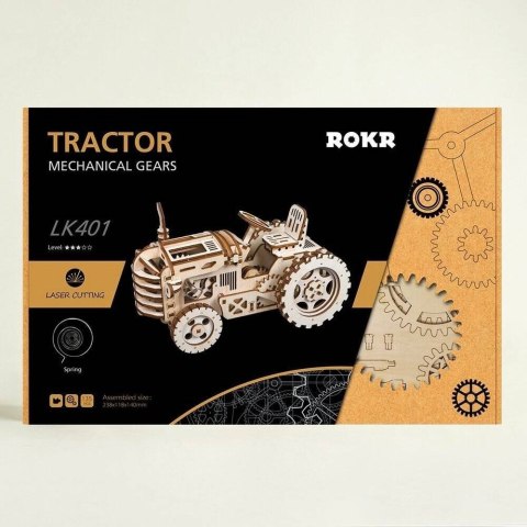 ROBOTIME Drewniane Puzzle 3D - Traktor ROBOTIME Drewniane Puzzle 3D - Traktor