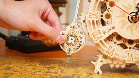 ROBOTIME Drewniane Puzzle 3D - Zegar Sowa ROBOTIME Drewniane Puzzle 3D - Zegar Sowa