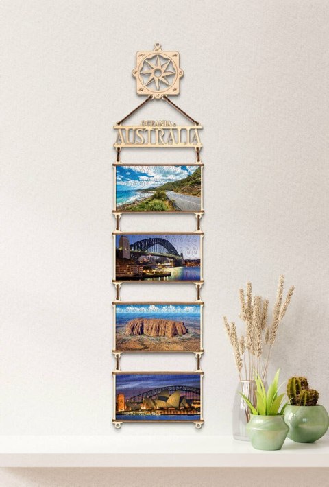 EWA Drewniane Dwustronne Puzzle - Australia i Oceania EWA Drewniane Dwustronne Puzzle - Australia i Oceania