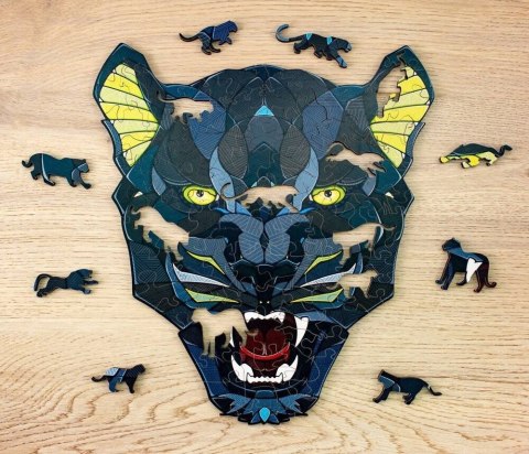 EWA Drewniane Puzzle 2D - Układanka Pantera EWA Drewniane Puzzle 2D - Układanka Pantera
