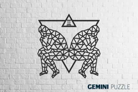EWA Drewniane Puzzle 3D - Dekoracja Ścienna Bliźnięta EWA Drewniane Puzzle 3D - Dekoracja Ścienna Bliźnięta