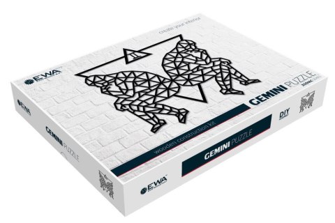 EWA Drewniane Puzzle 3D - Dekoracja Ścienna Bliźnięta EWA Drewniane Puzzle 3D - Dekoracja Ścienna Bliźnięta