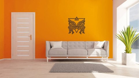 EWA Drewniane Puzzle 3D - Dekoracja Ścienna Bliźnięta EWA Drewniane Puzzle 3D - Dekoracja Ścienna Bliźnięta