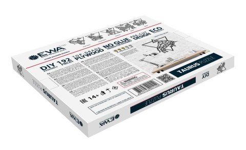 EWA Drewniane Puzzle 3D - Dekoracja Ścienna Byk EWA Drewniane Puzzle 3D - Dekoracja Ścienna Byk