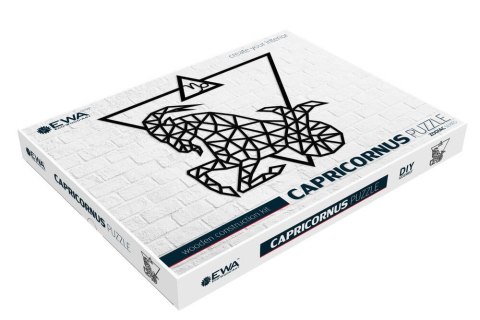EWA Drewniane Puzzle 3D - Dekoracja Ścienna Koziorożec EWA Drewniane Puzzle 3D - Dekoracja Ścienna Koziorożec