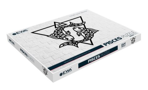 EWA Drewniane Puzzle 3D - Dekoracja Ścienna Ryby EWA Drewniane Puzzle 3D - Dekoracja Ścienna Ryby