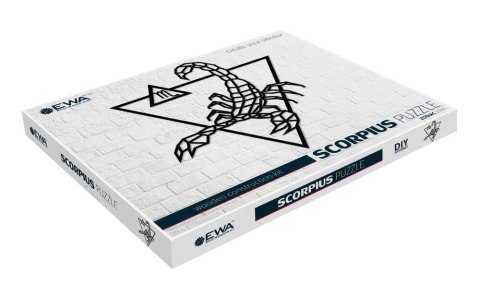 EWA Drewniane Puzzle 3D - Dekoracja Ścienna Skorpion EWA Drewniane Puzzle 3D - Dekoracja Ścienna Skorpion
