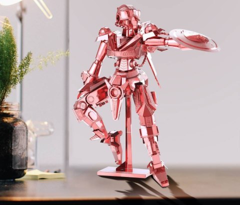 Piececool Puzzle Metalowe Model 3D - Mech Shield Man Piececool Puzzle Metalowe Model 3D - Mech Shield Man