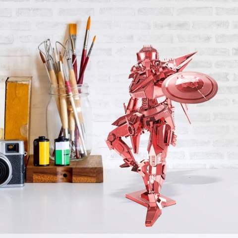 Piececool Puzzle Metalowe Model 3D - Mech Shield Man Piececool Puzzle Metalowe Model 3D - Mech Shield Man
