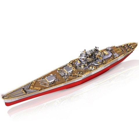 Piececool Puzzle Metalowe Model 3D - Okręt Bojowy Richelieu Piececool Puzzle Metalowe Model 3D - Okręt Bojowy Richelieu