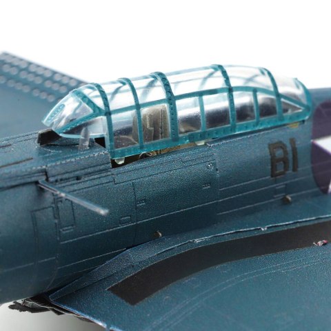 Piececool Puzzle Metalowe Model 3D - Samolot Bombowiec SBD Dauntless Piececool Puzzle Metalowe Model 3D - Samolot Bombowiec SBD Dauntless