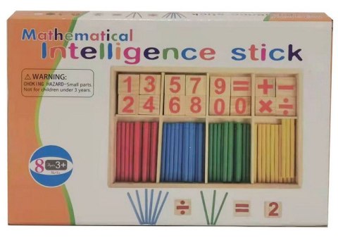 Drewniana Gra Matematyczna Patyczki Drewniana Gra Matematyczna Patyczki