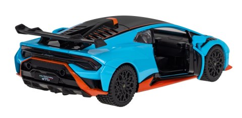 Lamborghini Huracan STO RASTAR model 1:32 Metalowa karoseria + Ręcznie otwierane drzwi Lamborghini Huracan STO RASTAR model 1:32 Metalowa karoseria + Ręcznie otwierane drzwi