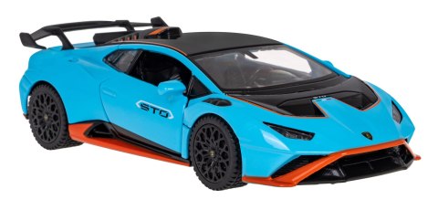 Lamborghini Huracan STO RASTAR model 1:32 Metalowa karoseria + Ręcznie otwierane drzwi Lamborghini Huracan STO RASTAR model 1:32 Metalowa karoseria + Ręcznie otwierane drzwi