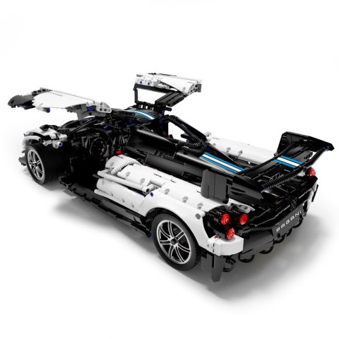 Pagani Huayra RASTAR model 1:8 Składane auto 2896 Klocków technicznych + Otwierane drzwi Pagani Huayra RASTAR model 1:8 Składane auto 2896 Klocków technicznych + Otwierane drzwi