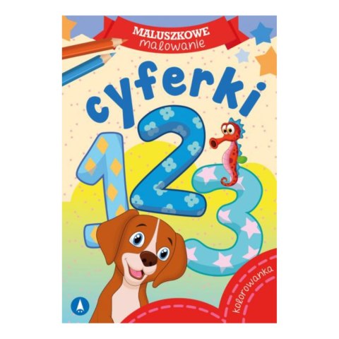 KOLOROWANKA MALUSZKOWE MALOWANIE. CYFERKI KOLOROWANKA MALUSZKOWE MALOWANIE. CYFERKI