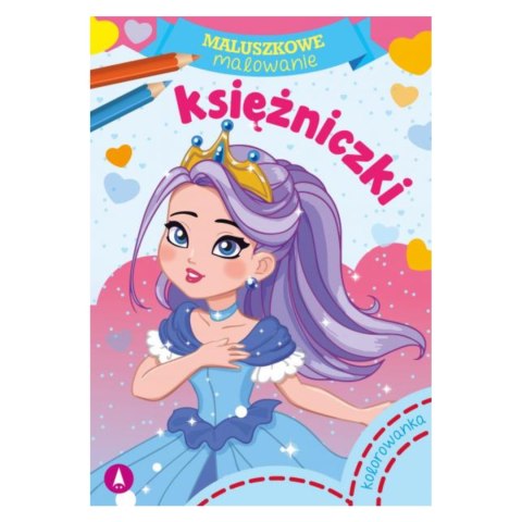 KOLOROWANKA MALUSZKOWE MALOWANIE. KSIĘŻNICZKI KOLOROWANKA MALUSZKOWE MALOWANIE. KSIĘŻNICZKI
