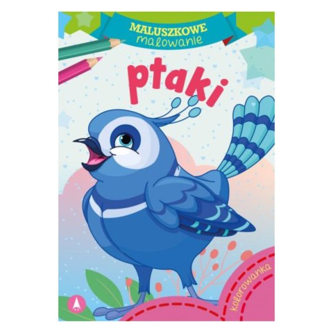 KOLOROWANKA MALUSZKOWE MALOWANIE. PTAKI KOLOROWANKA MALUSZKOWE MALOWANIE. PTAKI