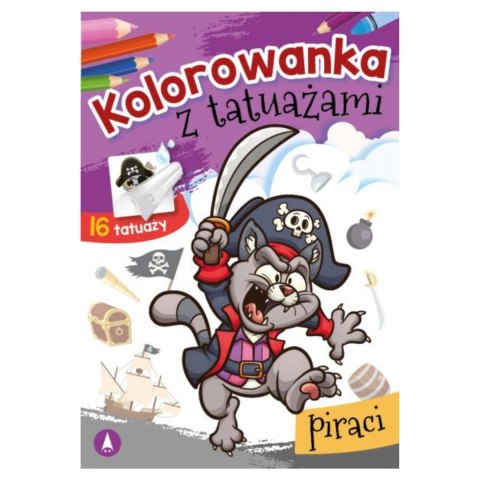 KOLOROWANKA Z TATUAŻAMI. PIRACI KOLOROWANKA Z TATUAŻAMI. PIRACI