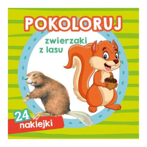 POKOLORUJ ZWIERZAKI Z LASU POKOLORUJ ZWIERZAKI Z LASU
