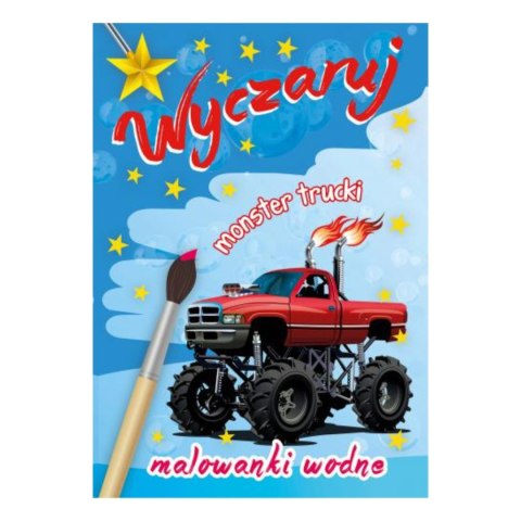 WYCZARUJ MONSTER TRUCKI. MALOWANKI WODNE WYCZARUJ MONSTER TRUCKI. MALOWANKI WODNE
