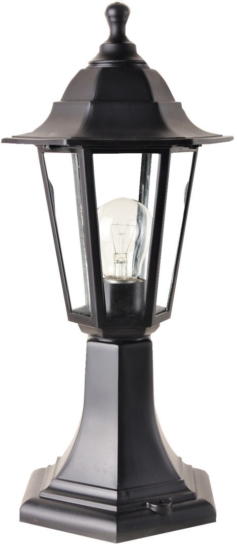 LAMPA OGRODOWA LATARNIA IP44 ZEWNĘTRZNA CZARNA LED LAMPA OGRODOWA LATARNIA IP44 ZEWNĘTRZNA CZARNA LED