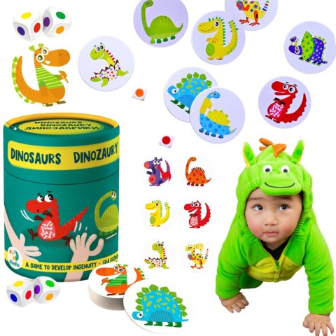 Gry na spostrzegawczosc Dinozaury 300207 Gry na spostrzegawczosc Dinozaury 300207