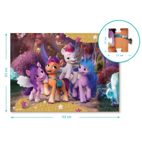 PUZZLE "MY LITTLE PONY" 60 ELEMENTÓW KOLOROWEJ UKŁADANKI DLA NAJMŁODSZYCH PUZZLE "MY LITTLE PONY" 60 ELEMENTÓW KOLOROWEJ UKŁADANKI DLA NAJMŁODSZYCH