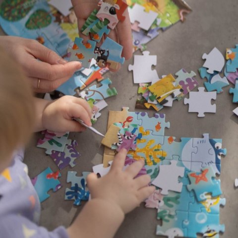 PUZZLE PODWODNY ŚWIAT 60 ELEMENTÓW UKŁADANKA DLA NAJMŁODSZYCH DZIECI PUZZLE PODWODNY ŚWIAT 60 ELEMENTÓW UKŁADANKA DLA NAJMŁODSZYCH DZIECI