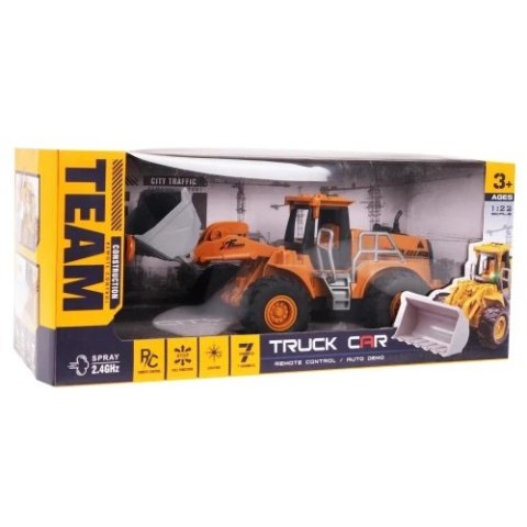Spychacz z Funkcją Świateł i Dymu R/C Spychacz z Funkcją Świateł i Dymu R/C