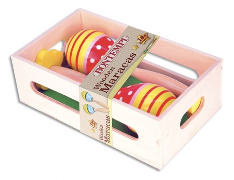 BONTEMPI PLAY DREWNIANE 2 KOLOROWE GRZECHOTKI BONTEMPI PLAY DREWNIANE 2 KOLOROWE GRZECHOTKI