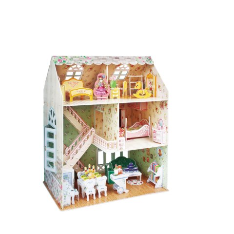CUBIC FUN PUZZLE 3D DREAMY DOMEK DLA LALEK 160 EL. - P645H CUBIC FUN PUZZLE 3D DREAMY DOMEK DLA LALEK 160 EL. - P645H