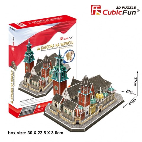 CUBIC FUN PUZZLE 3D KATEDRA NA WAWELU - MC226H CUBIC FUN PUZZLE 3D KATEDRA NA WAWELU - MC226H