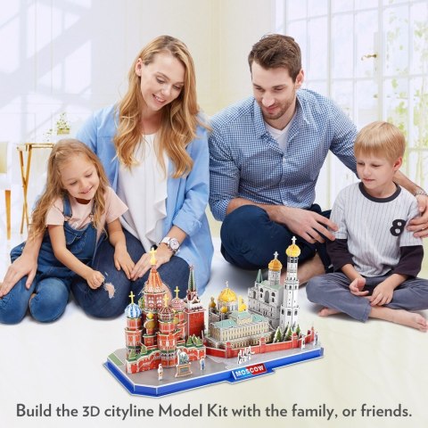 CUBIC FUN PUZZLE 3D CITY LINE MOSCOW- MC266H CUBIC FUN PUZZLE 3D CITY LINE MOSCOW- MC266H
