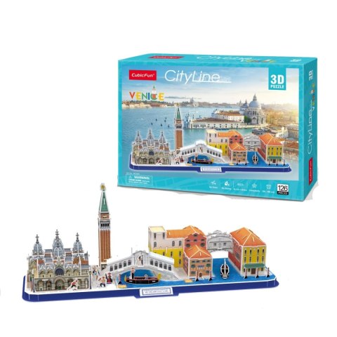 CUBIC FUN PUZZLE 3D CITY LINE WENECJA - MC269h CUBIC FUN PUZZLE 3D CITY LINE WENECJA - MC269h
