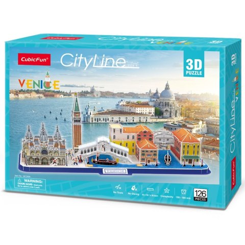 CUBIC FUN PUZZLE 3D CITY LINE WENECJA - MC269h CUBIC FUN PUZZLE 3D CITY LINE WENECJA - MC269h