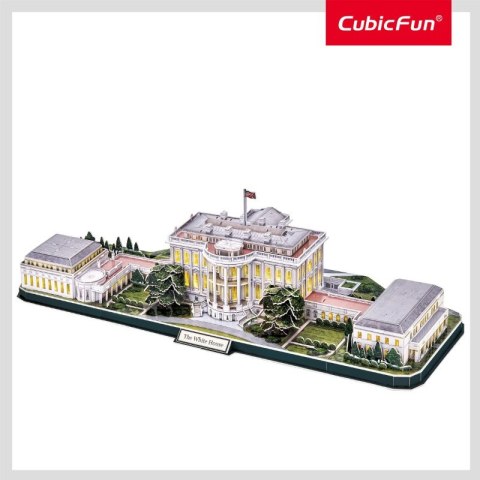 CUBIC FUN PUZZLE 3D CUBIC FUN LED BIAŁY DOM - L529H CUBIC FUN PUZZLE 3D CUBIC FUN LED BIAŁY DOM - L529H