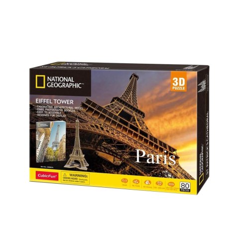 CUBIC FUN PUZZLE 3D NATIONAL GEOGRAPHIC PARYŻ CUBIC FUN PUZZLE 3D NATIONAL GEOGRAPHIC PARYŻ