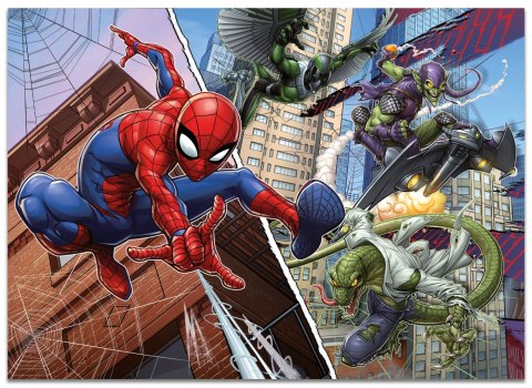 LISCIANI MARVEL PUZZLE DF MAXI FLOOR 4 X 48 SPIDERMAN LISCIANI MARVEL PUZZLE DF MAXI FLOOR 4 X 48 SPIDERMAN