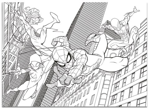 LISCIANI MARVEL PUZZLE DF MAXI FLOOR 4 X 48 SPIDERMAN LISCIANI MARVEL PUZZLE DF MAXI FLOOR 4 X 48 SPIDERMAN