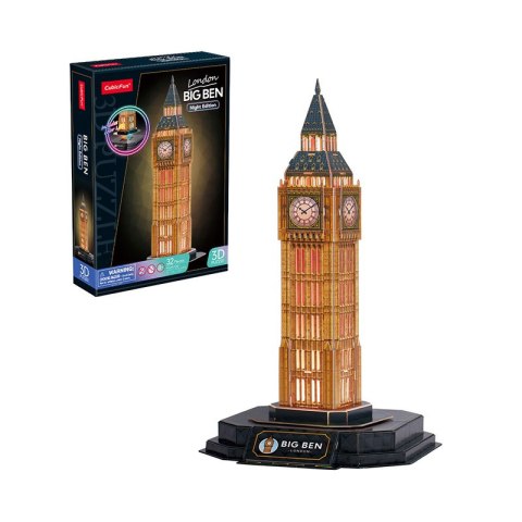 CUBIC FUN PUZZLE 3D BIG BEN (WERSJA NOCNA) CUBIC FUN PUZZLE 3D BIG BEN (WERSJA NOCNA)