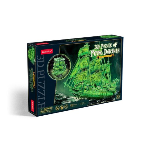 CUBIC FUN PUZZLE 3D LATAJĄCY HOLENDER ŚWIECĄCY W CIEMNOŚCI- T4041h. CUBIC FUN PUZZLE 3D LATAJĄCY HOLENDER ŚWIECĄCY W CIEMNOŚCI- T4041h.