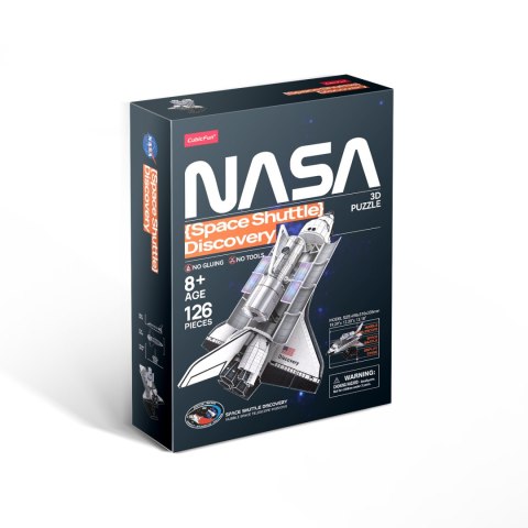 CUBIC FUN PUZZLE 3D NASA SPACE SHUTTLE DISCOVERY CUBIC FUN PUZZLE 3D NASA SPACE SHUTTLE DISCOVERY