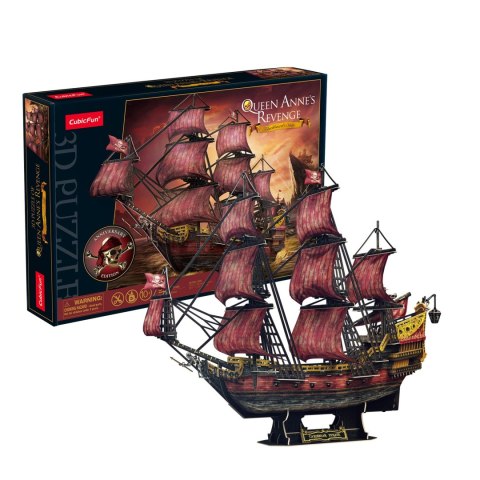 CUBIC FUN PUZZLE 3D ZEMSTA KRÓLOWEJ ANNY WERSJA JUBILEUSZOWA - T4040H CUBIC FUN PUZZLE 3D ZEMSTA KRÓLOWEJ ANNY WERSJA JUBILEUSZOWA - T4040H